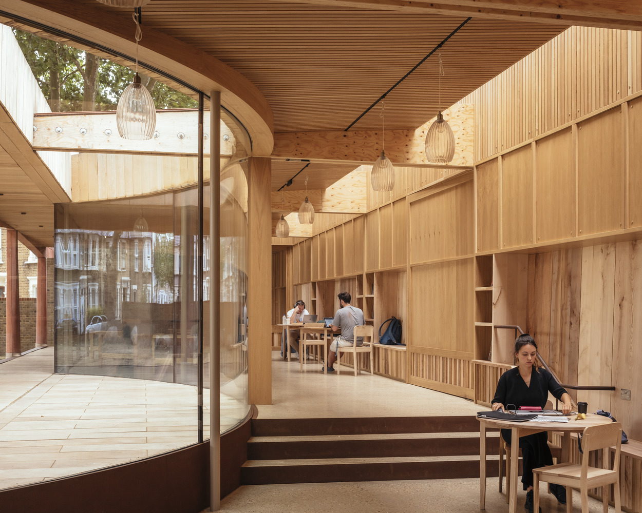 *리브릿지 라이브어리 파빌리온 [ Studio Weave ] Lea Bridge Library Pavilion