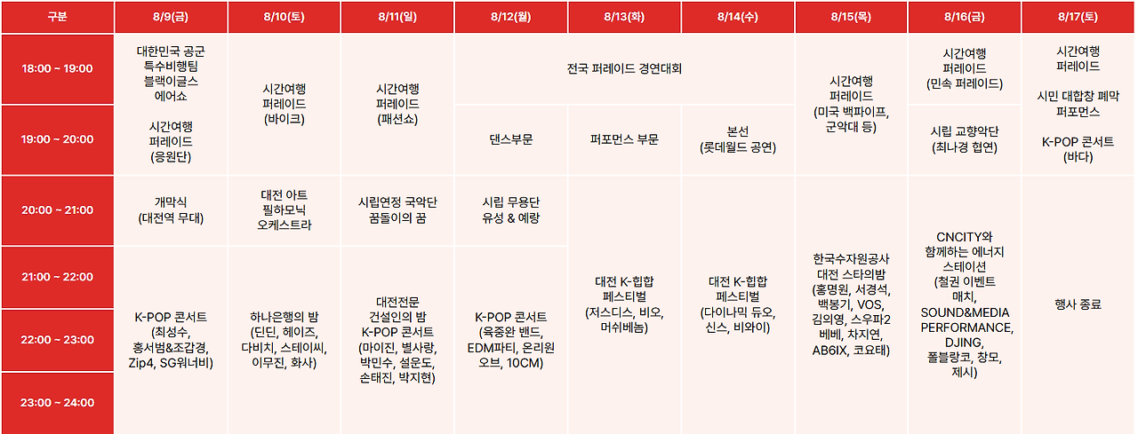K-POP 콘서트