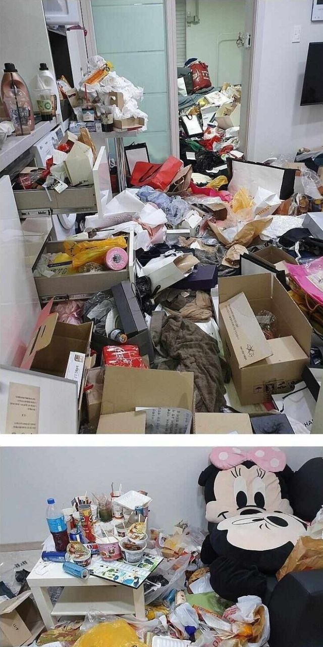 여자 두 명이 살던 논현동 오피스텔 청소 후기