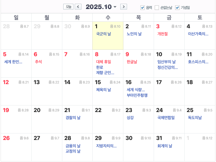 2025년 10월