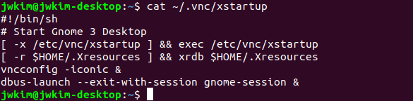 vnc connect ubuntu 18.04