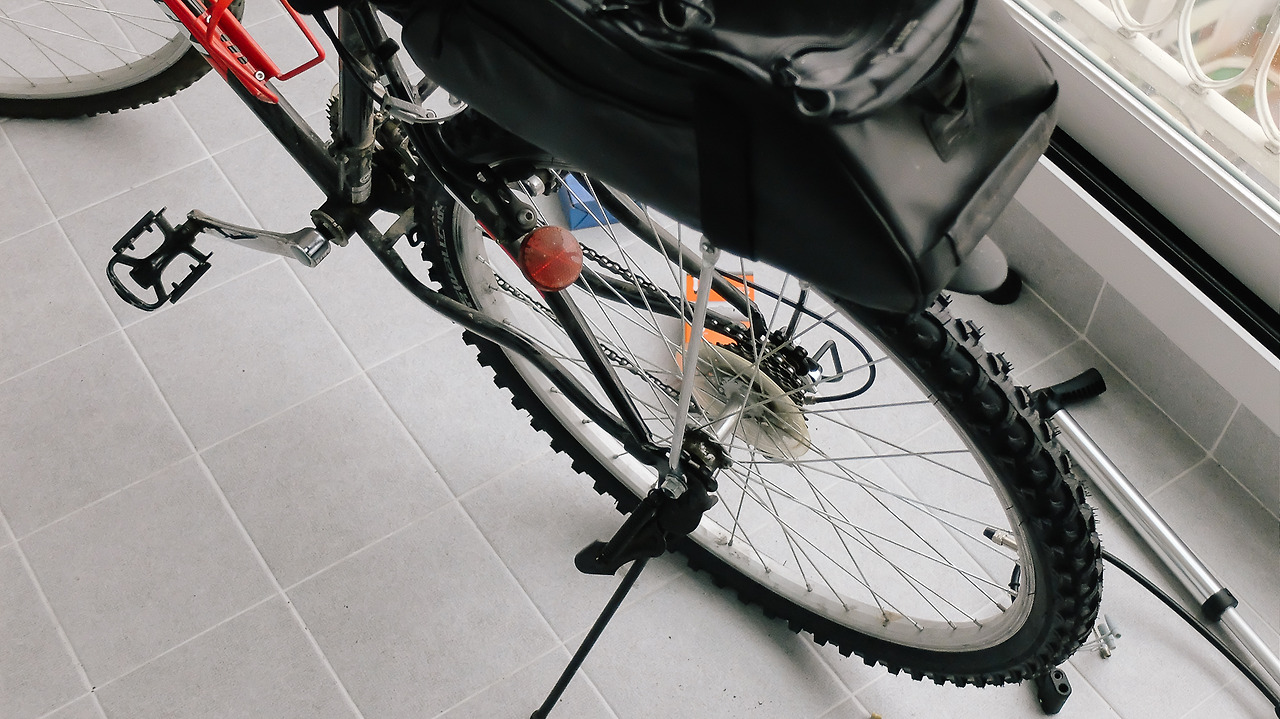 자전거 브레이크 와이어 교체