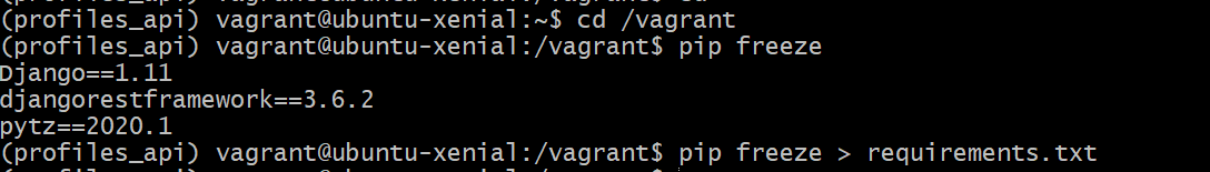 Build A Backend REST API With Python Django Requirements txt