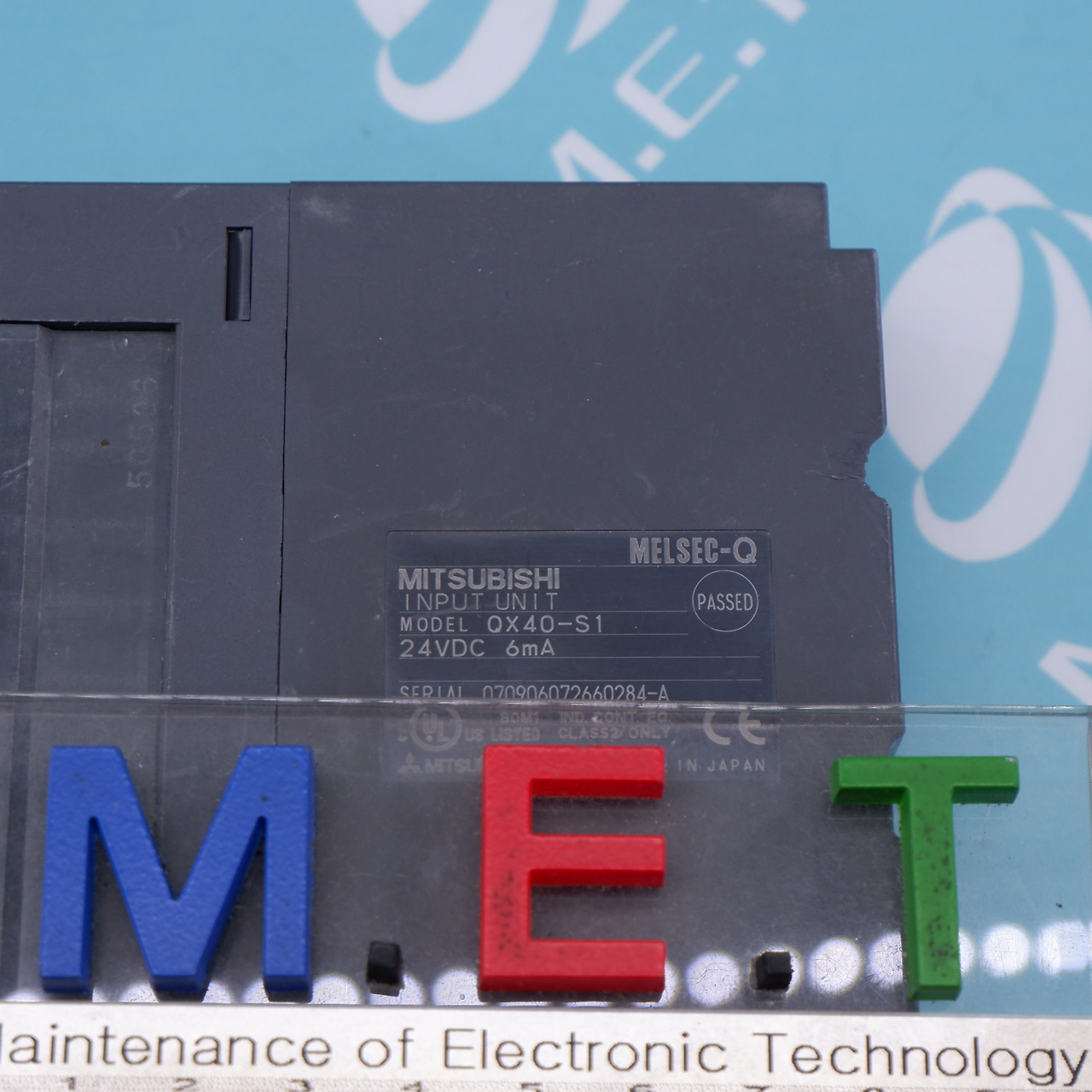 QX40-S1 [PLC] MITSUBISHI MELSEC-Q INPUT UNIT QX40 S1 ㈜엠이티 산업 자동화 장비 수리