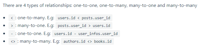 DB Schema