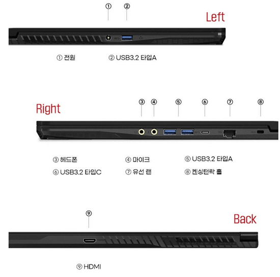 MSI-GF63-Thin-포트