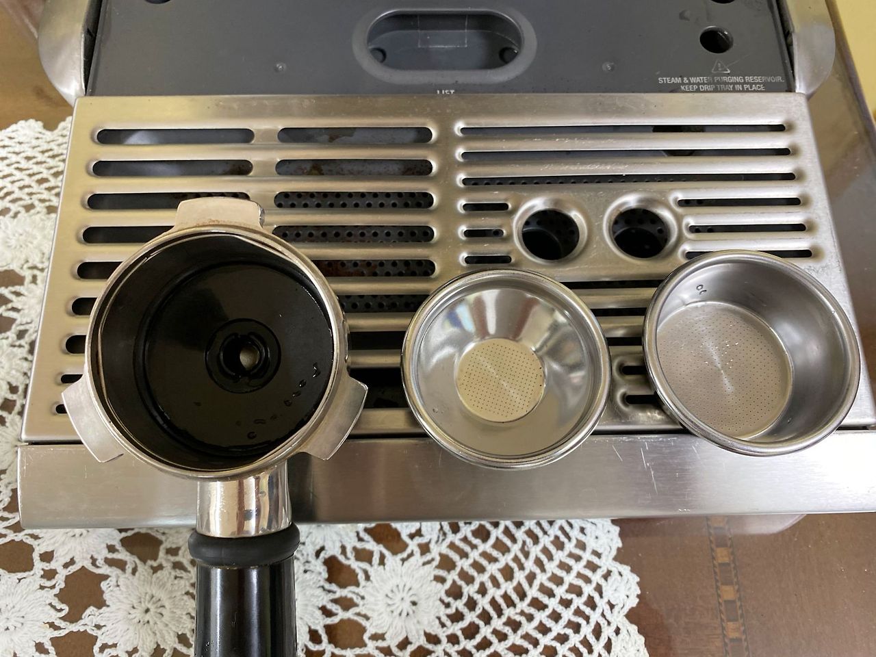 breville bes870xl clean me