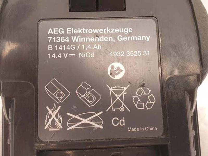 Aeg 71364 аккумулятор