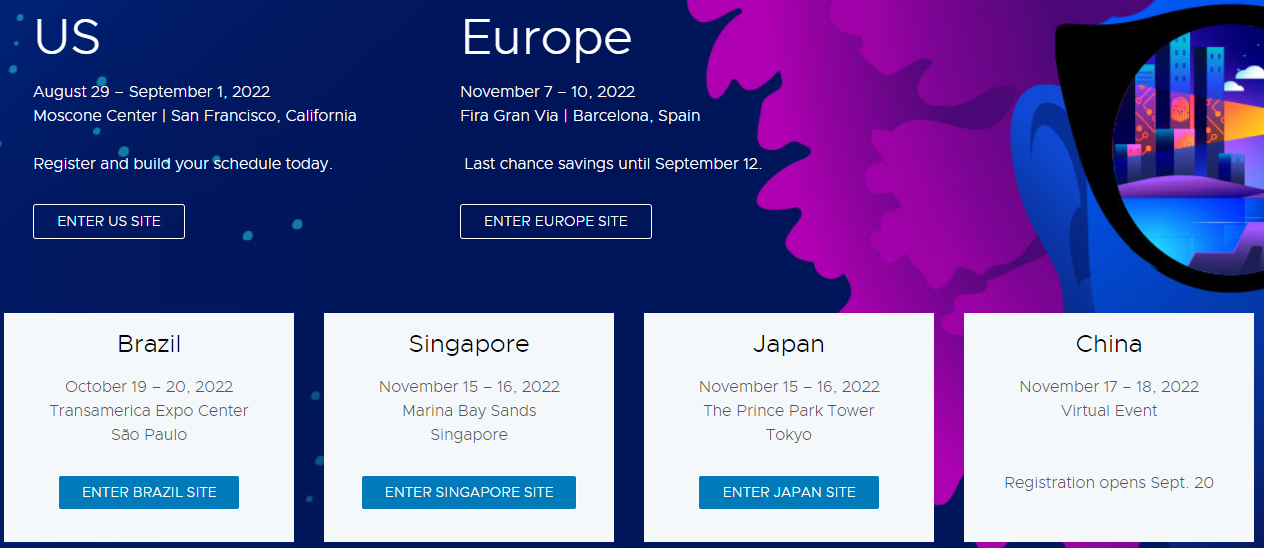 VMware Explore 2022 US 다시보기