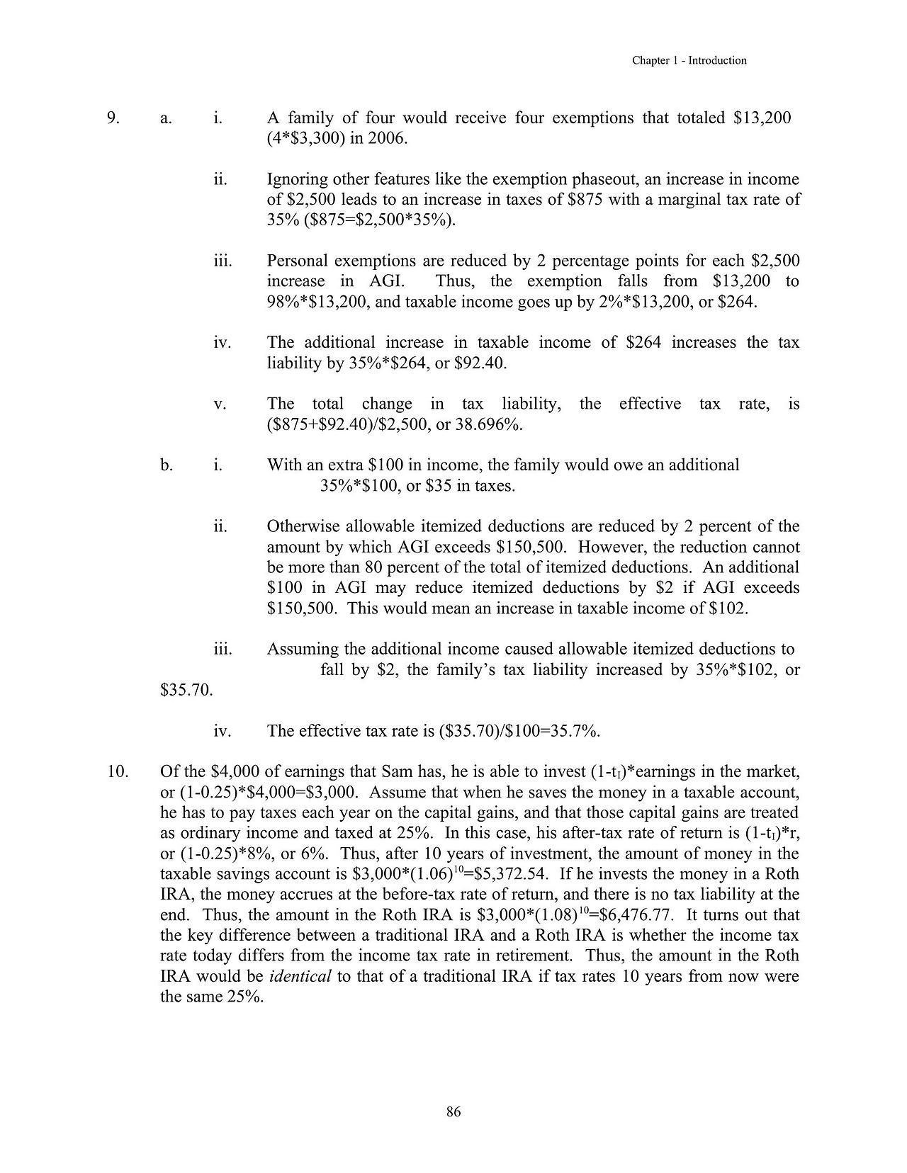 Solution manual to Public finance, 8th edition, Harvey S. Rosen and Ted Gayer (Chapter 17)