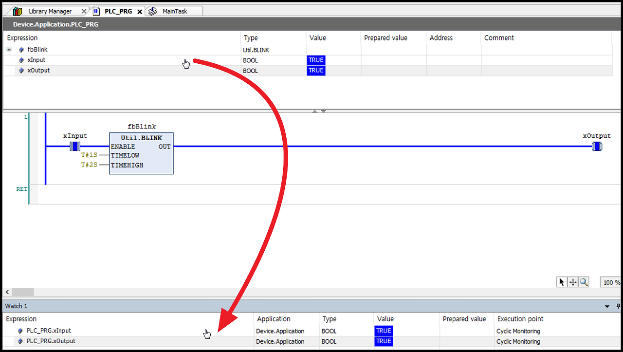 Codesys 편리한 기본 설정 (4) - 변수 모니터링 (Variable watch)