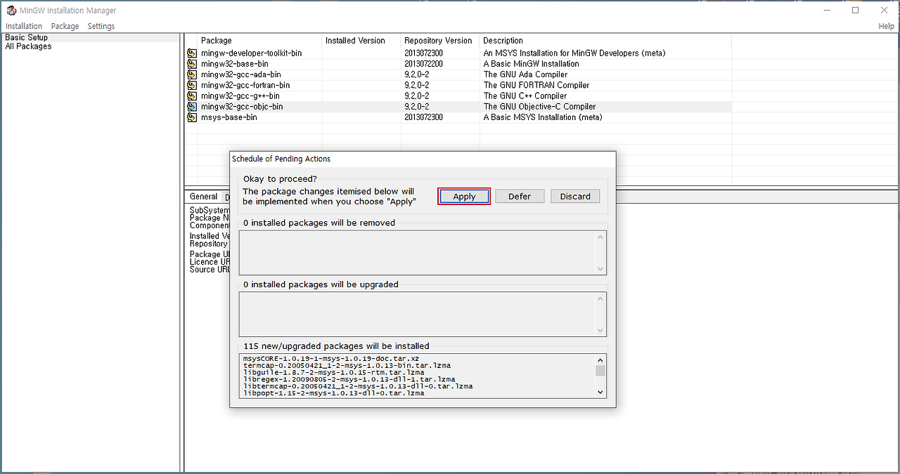  windows mingw gcc gcc make 