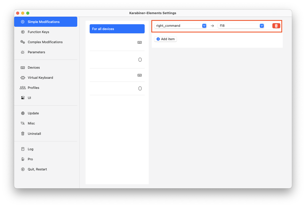 [Mac] 맥북 한영 전환 키 설정 Karabiner