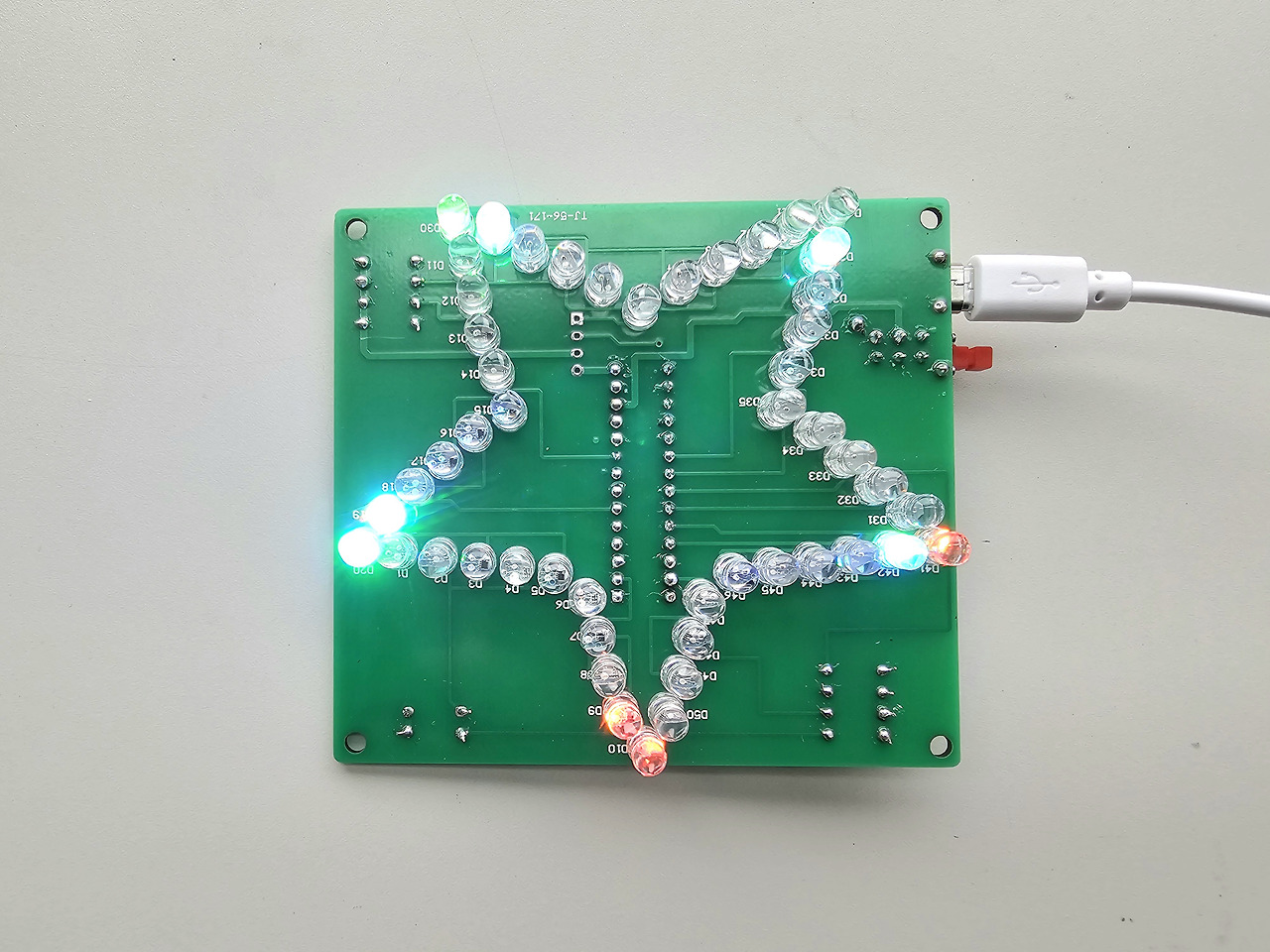LED 점등회로 별