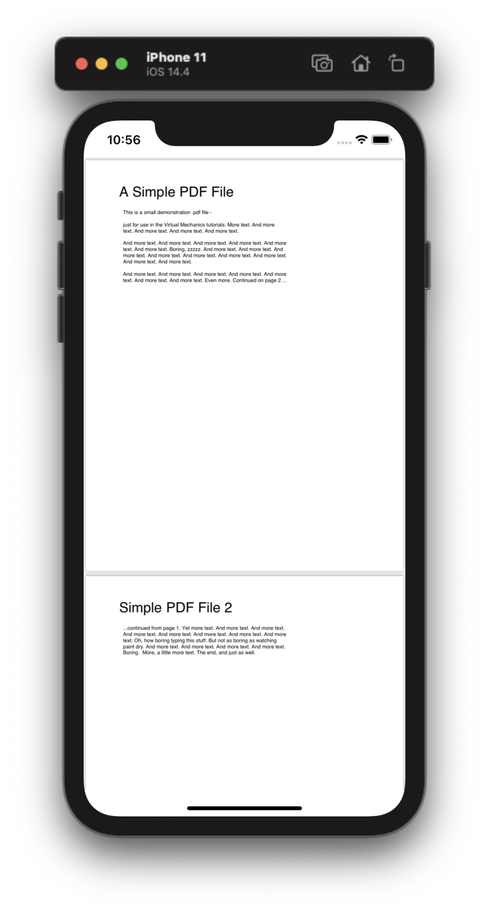 swift pdfkit create pdf