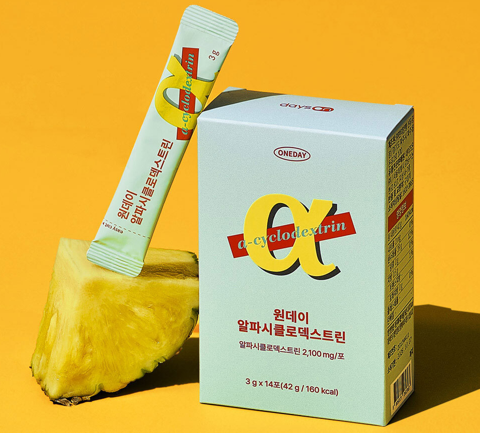 2박스 (4주분) 알파CD 원데이 알파시클로덱스트린 [맛있는 파인애플맛] 리뷰 - 건강한 다이어트를 위한 필수템!