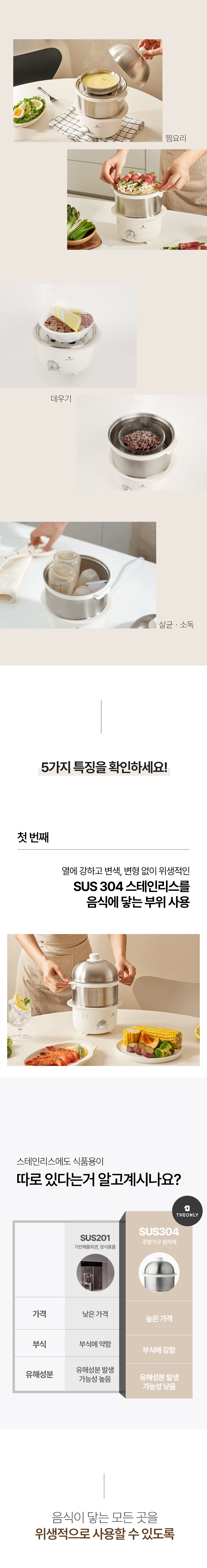 공구모아 올스텐 2단 계란찜기