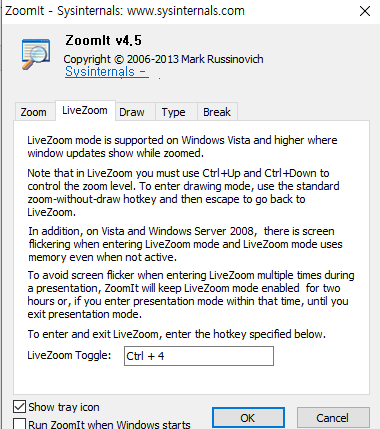 온라인 원격수업 화면 필기 프로그램 줌잇 사용법 (Microsoft ZoomIt) 6 ywAAAAAAQABAAACAUwAOw==