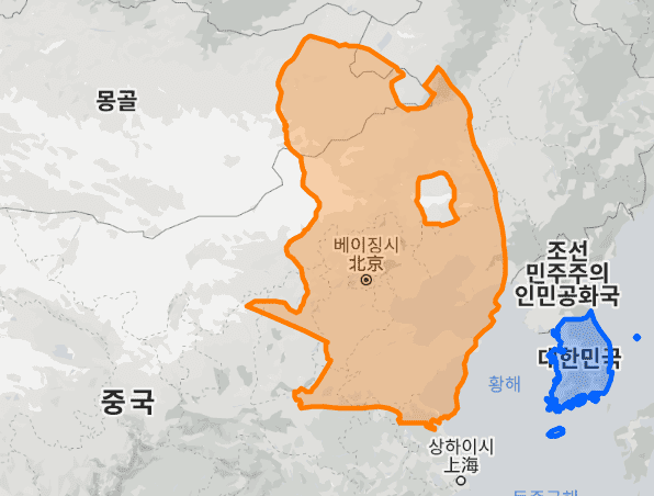  남아프리카공화국 vs 한국 비교(땅 면적, 지도 비교, 인구수) Illustration 