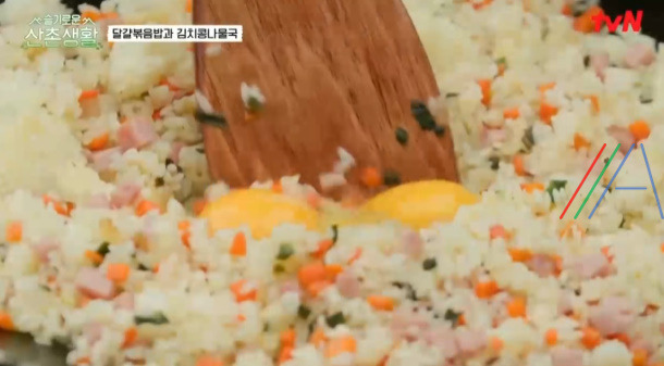 슬기로운 산촌생활 달걀볶음밥 만들기 레시피 20 ywAAAAAAQABAAACAUwAOw==