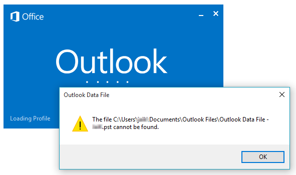 outlook identity regedit