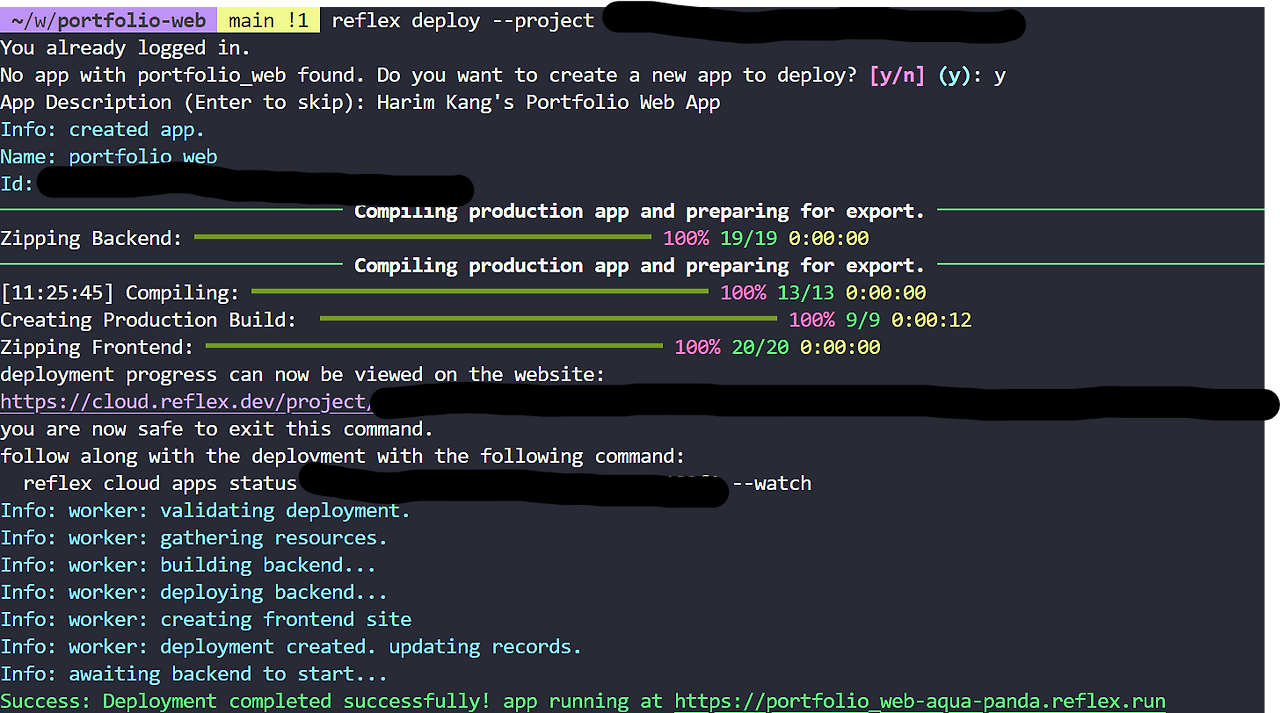 Python으로 포트폴리오 웹사이트 만들기: Reflex 사용기