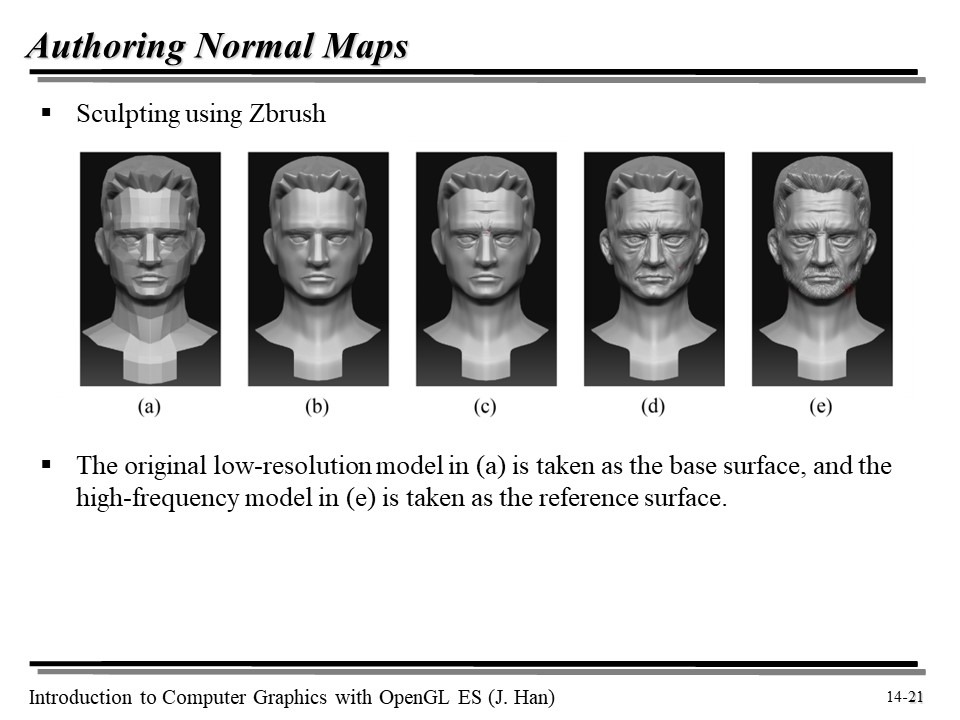 [OpenGL ES] 14강 : 노말 매핑(Normal Mapping), Height Map, 탄젠트 공간(Tangent ...