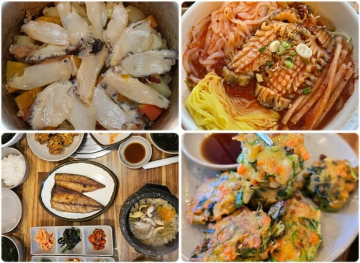 통영 맛집 동피랑 전복마을