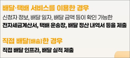 소상공인 배달 택배비 지원 7가지 신청, 자격 조회 방법