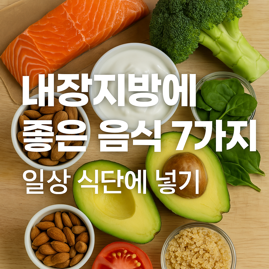 내장지방에 좋은 음식 7가지