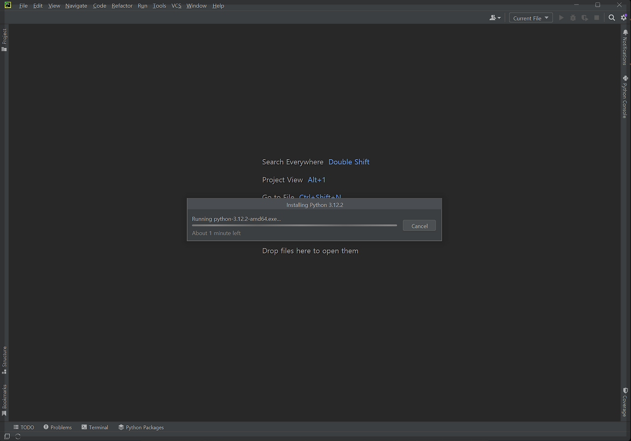 Python pycharm 