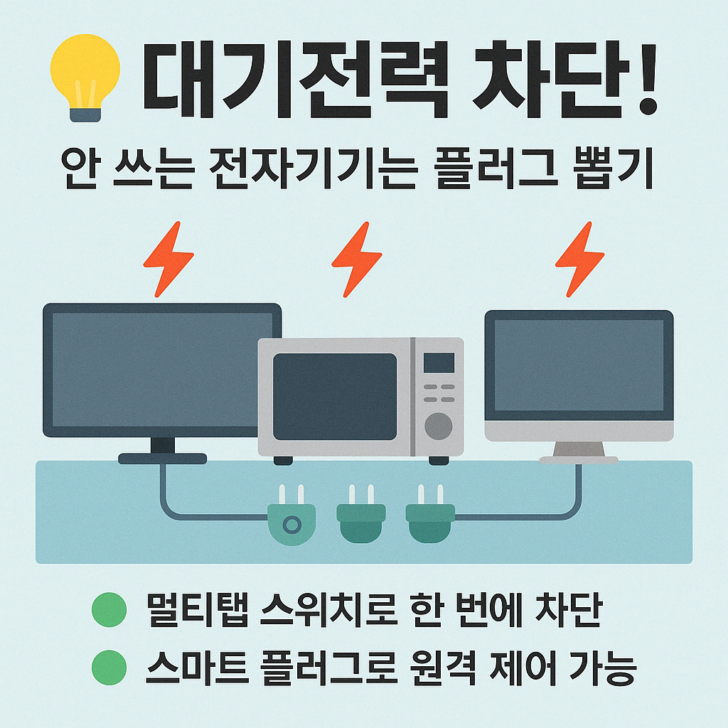 전기 절약을 위해 에어컨 대신 제습기와 선풍기를 사용하는 모습의 일러스트 이미지
