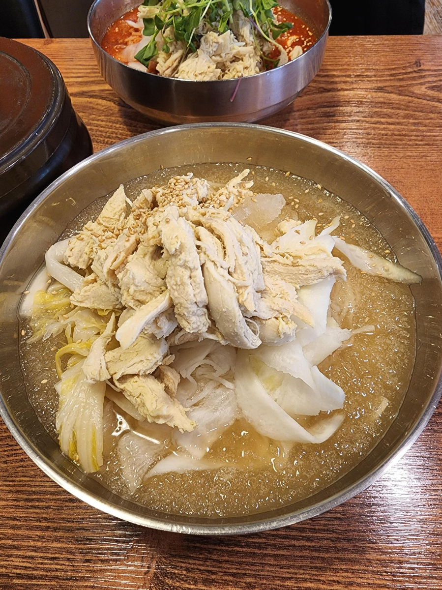 라이딩 맛집으로 유명한 새콤달콤 팔당 초계국수 본점(특이한 계산시스템) 9 초계국수-초계비빔국수