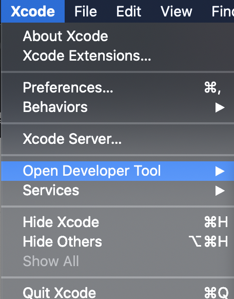 gyp no xcode or clt version detected