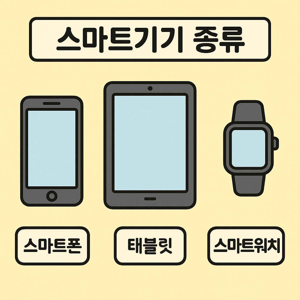 스마트기기 종류 이미지