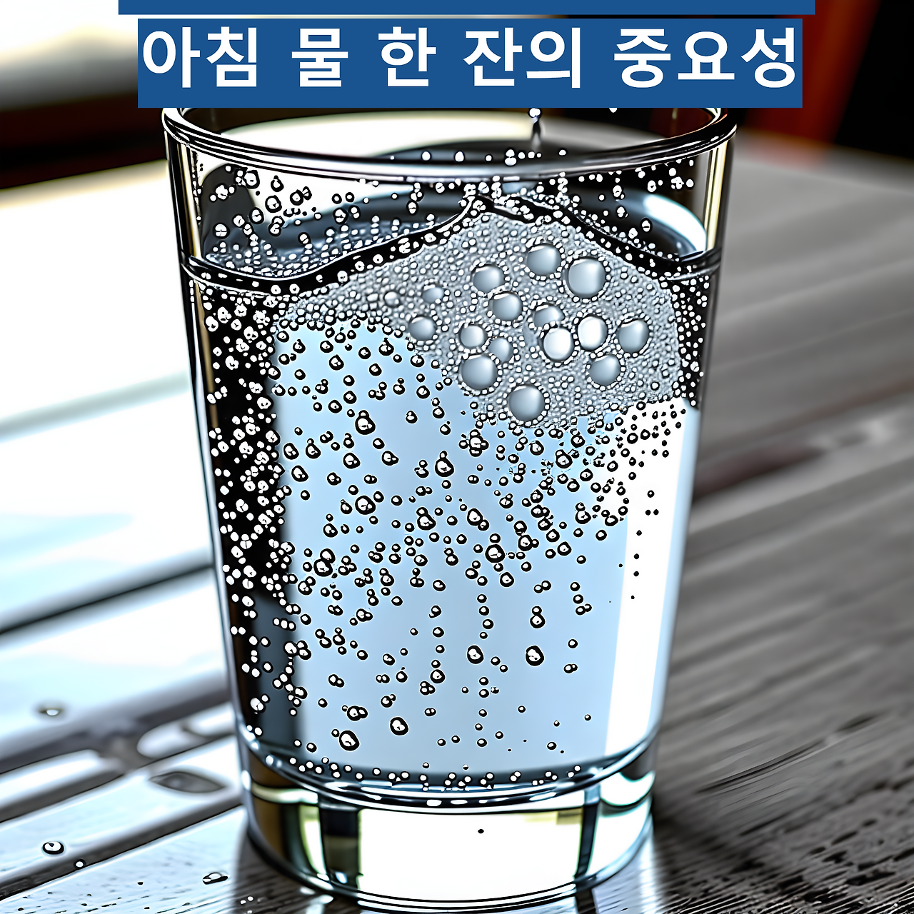 [건강] 아침 물 한잔의 중요성과 효과를 알아보자!