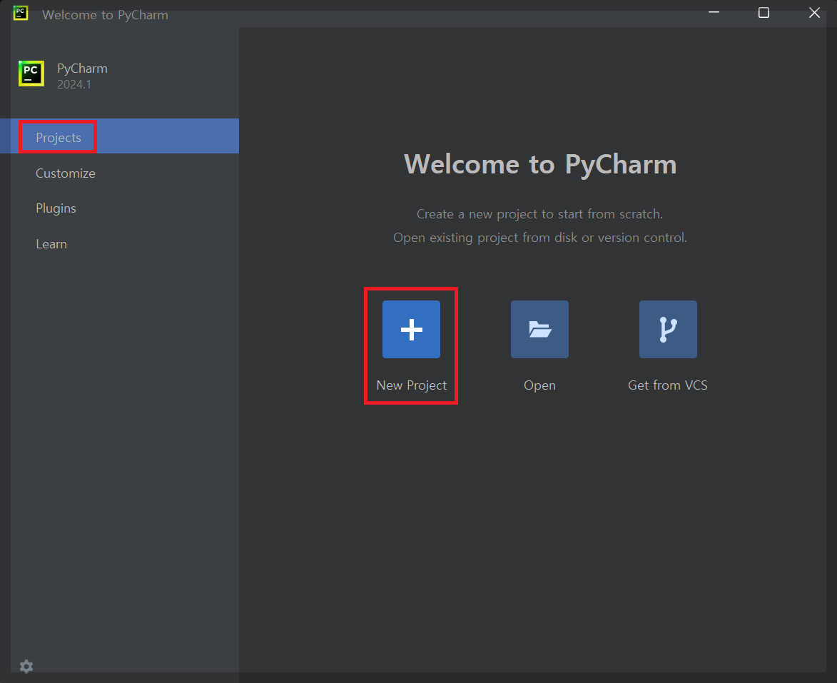 Python pycharm 