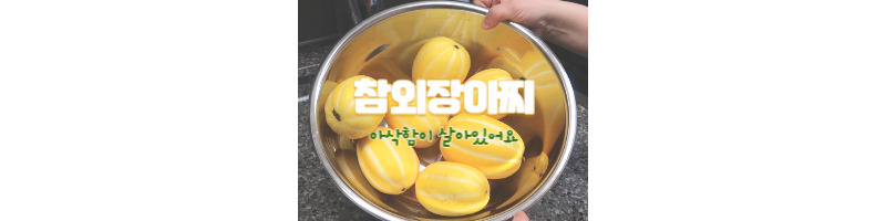 참외장아찌 만드는 방법 아삭아삭 식감이 좋은 여름 장아찌 황금레시피 1 참외장아찌-황금레시피-참외-여름
