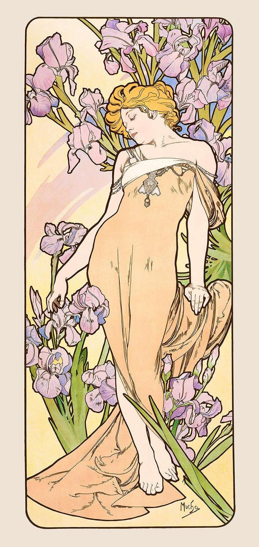 알폰스 무하, 아이리스 Iris