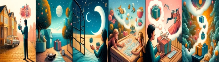선물 받는 꿈해몽 10가지(모르는 사람/ 여러가지/ 가족/ 이성에게 선물 꿈)