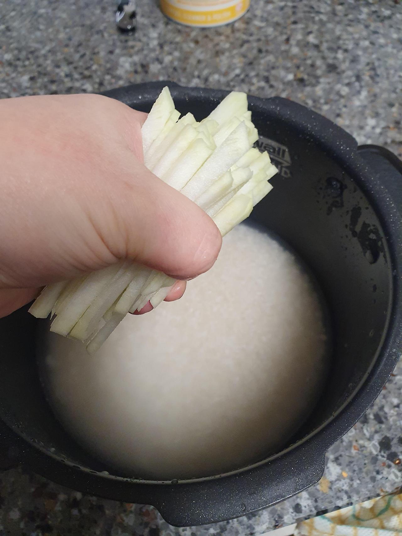 전기밥솥으로 간단하게 무밥만들기 3 ywAAAAAAQABAAACAUwAOw==