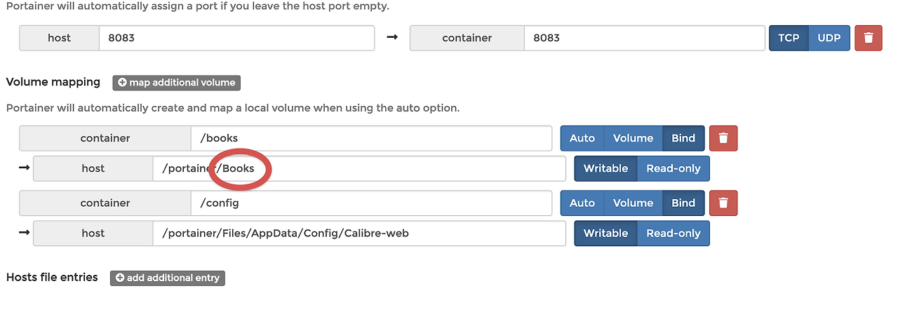 docker calibre web