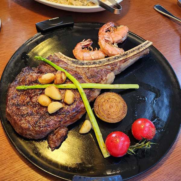 인천 / 송도 스테이크 맛집 아웃백에서 20% 할인 받고 먹기
