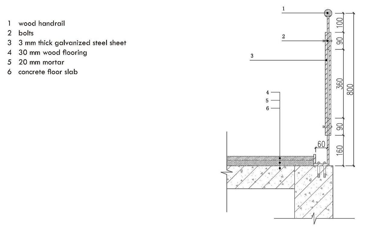 [Roof Eave, Balcony, Handrail] House G A&C