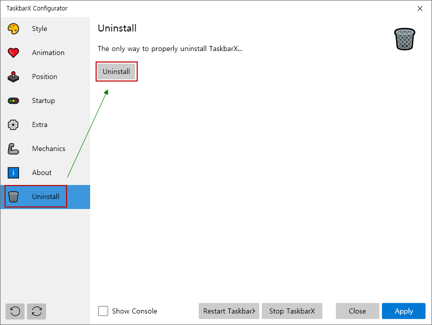 translucenttb vs taskbarx