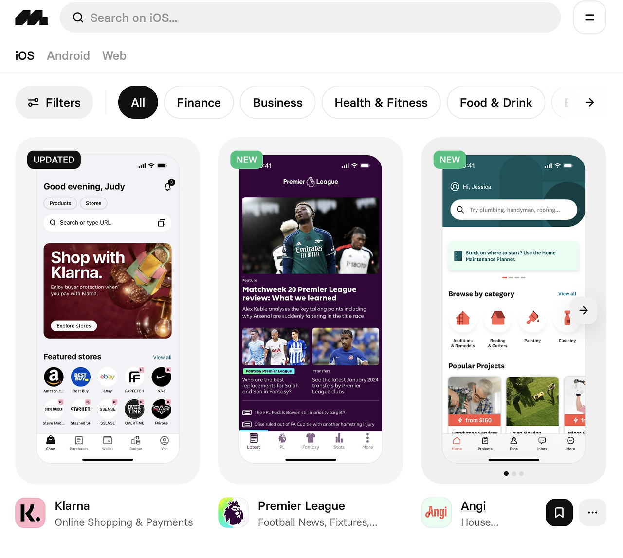 UI UX 디자인 레퍼런스 사이트 모음