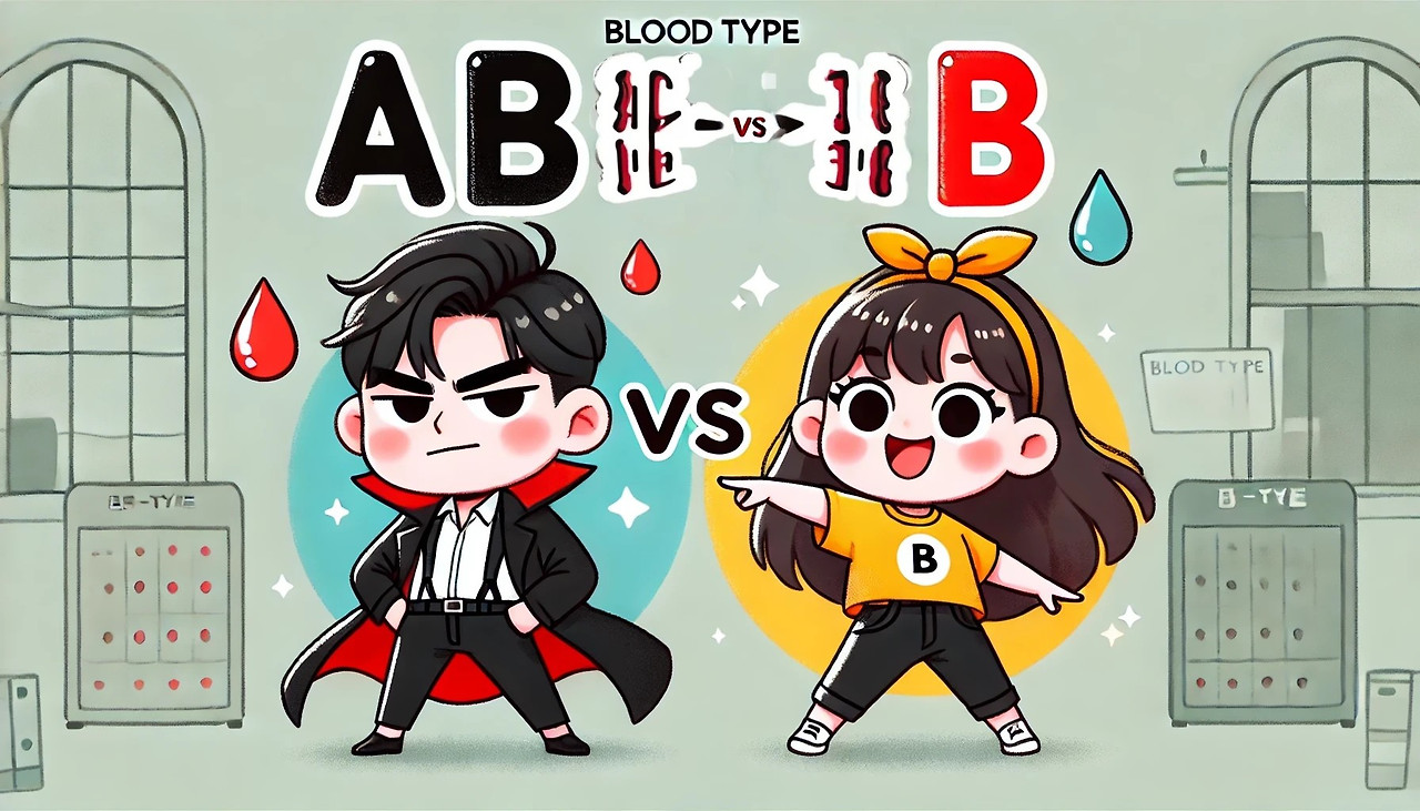 AB형 남자와 B형 여자, 최강의 조합일까?