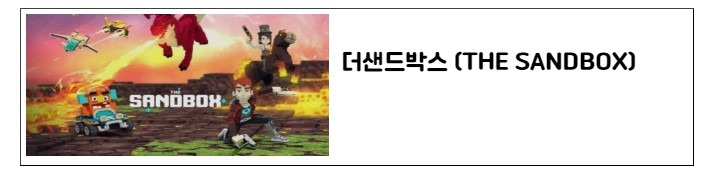 P2E(Play To Earn), 게임산업에 NFT(Non-Fungible Token)가 도입된다. 4 더샌드박스