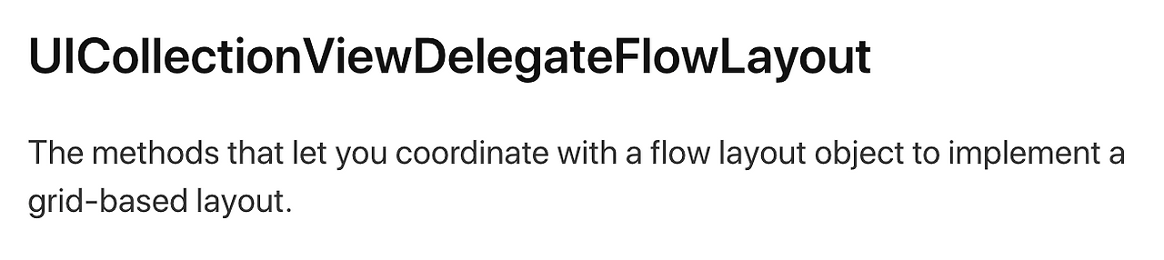UICollectionView 살펴보기3 (UICollectionViewFlowLayout ...