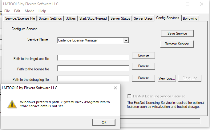 cadence license manager